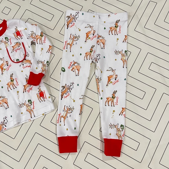 Nola Tawk Reindeer Christmas Pajama Set - Picture 7 of 14